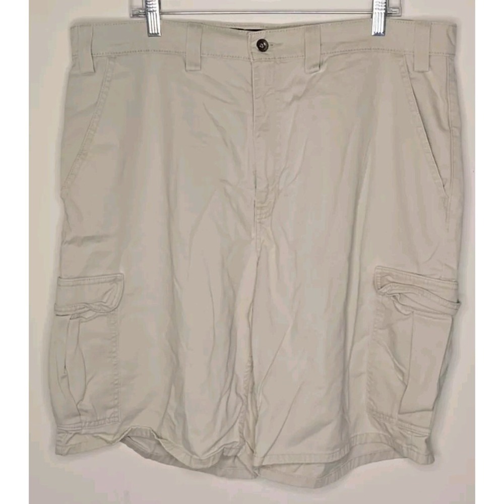 Levi's Khakis SilverTab Cargo Shorts Relaxed Vintage Tan Twill 38 (fits 39x10)